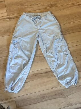 American Eagle Lightweight Cargo Parachute Pants